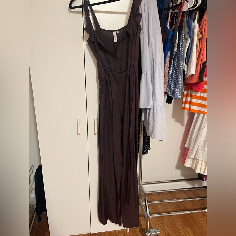 Brown Sine jumpsuit